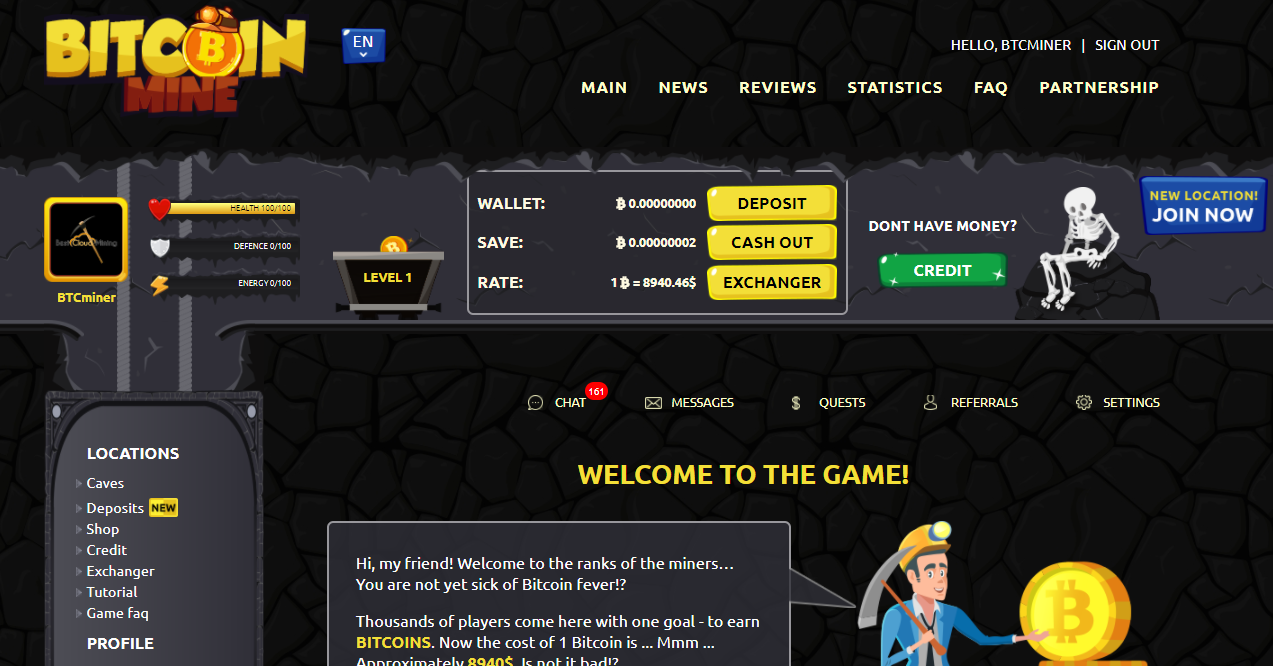 Earn Bitcoin With Best Bitcoin Mining Game Steemit - 